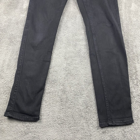 Hollister Advanced Stretch Skinny Jeans Mens 30x28 Black Low Rise - Picture 2 of 13
